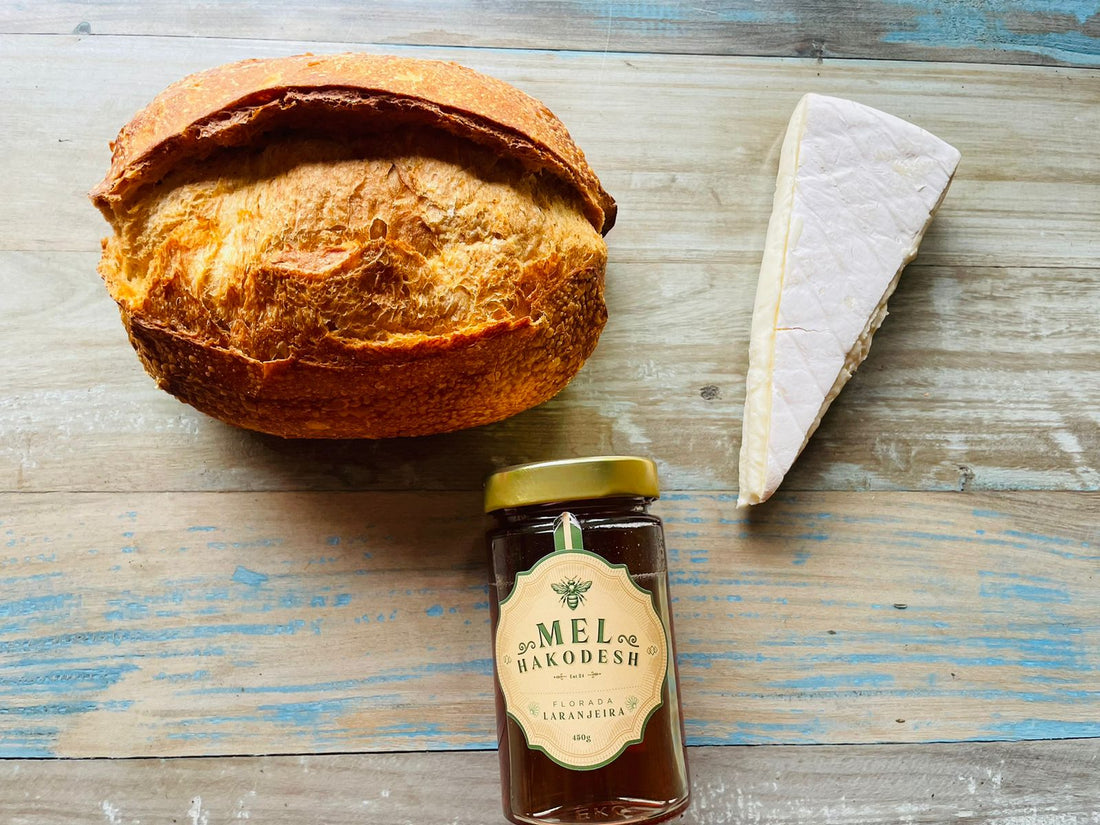 Tostada de Brie com Mel - Chef Luiz Borba