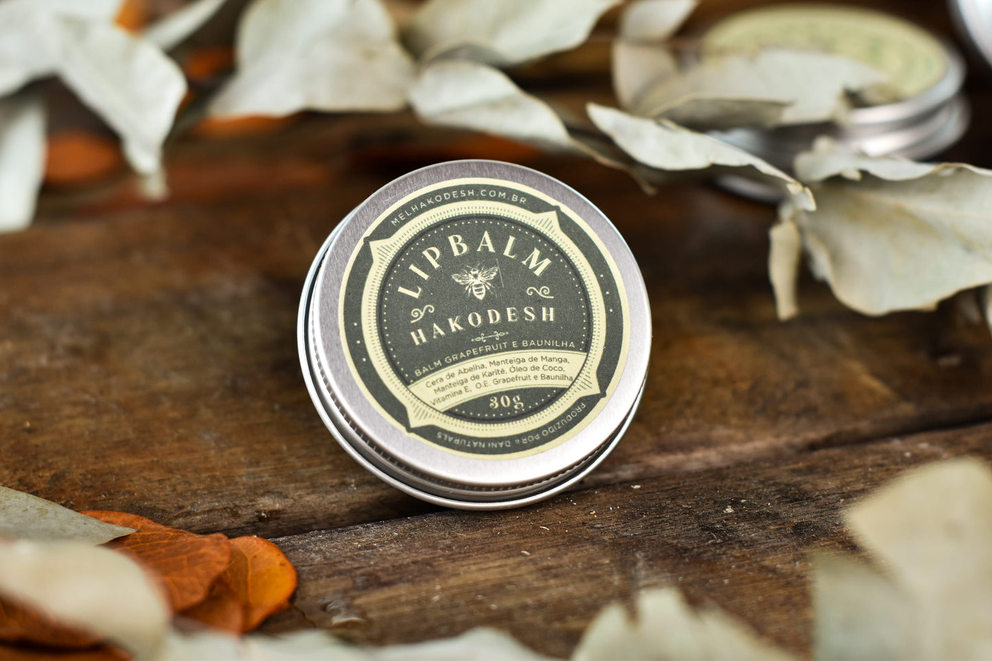 LIP BALM GRAPEFRUIT E BAUNILHA