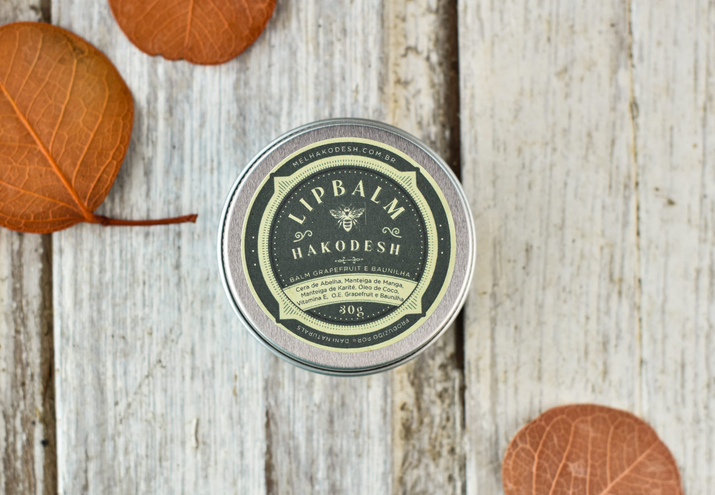 LIP BALM GRAPEFRUIT E BAUNILHA