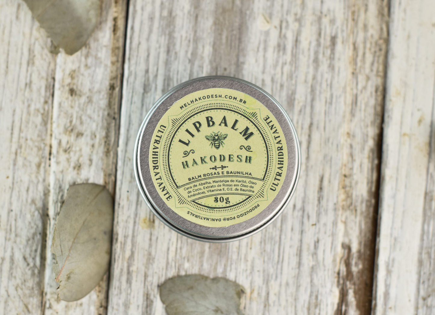 LIP BALM ULTRAHIDRATANTE ROSAS E BAUNILHA