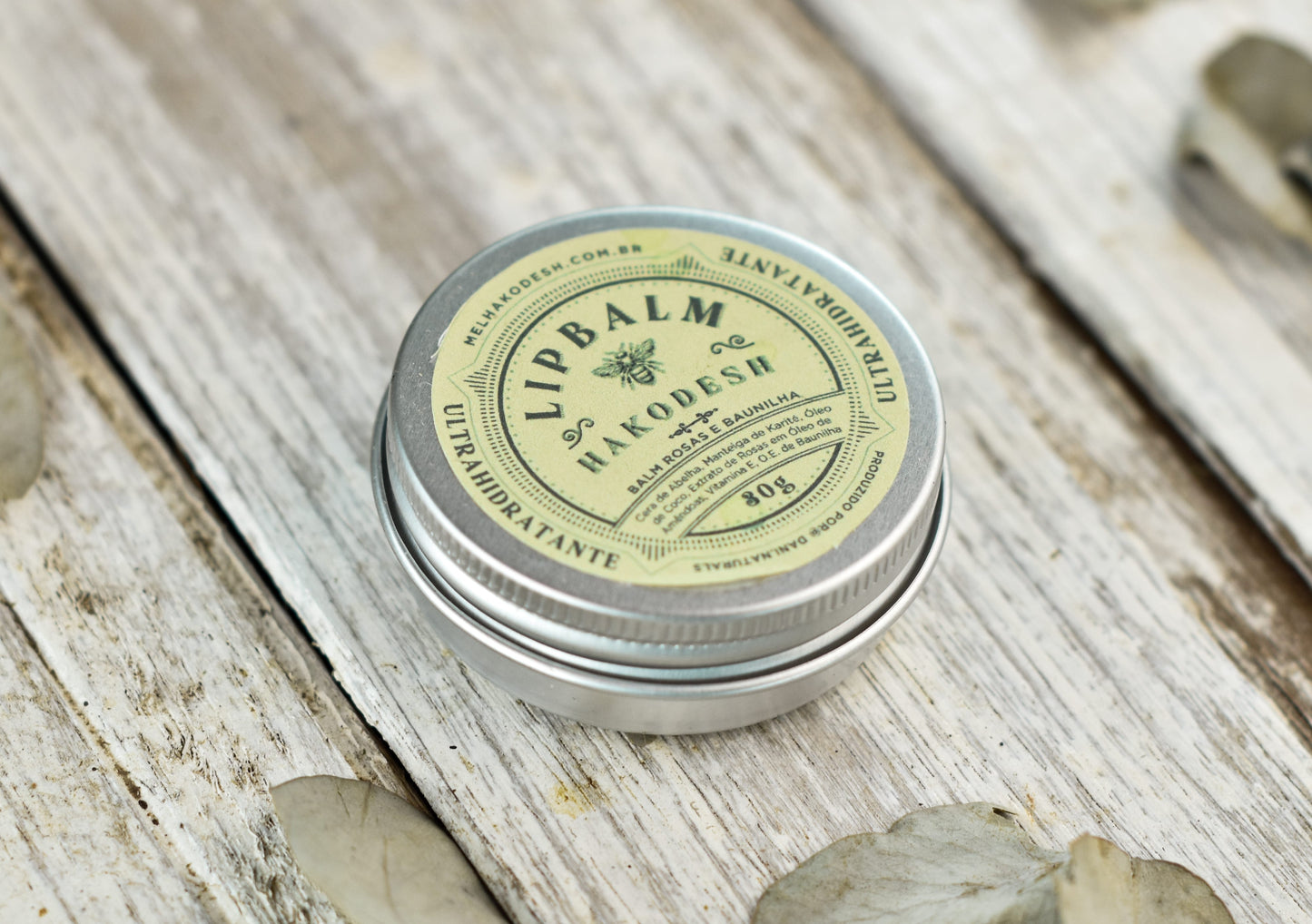 LIP BALM ULTRAHIDRATANTE ROSAS E BAUNILHA