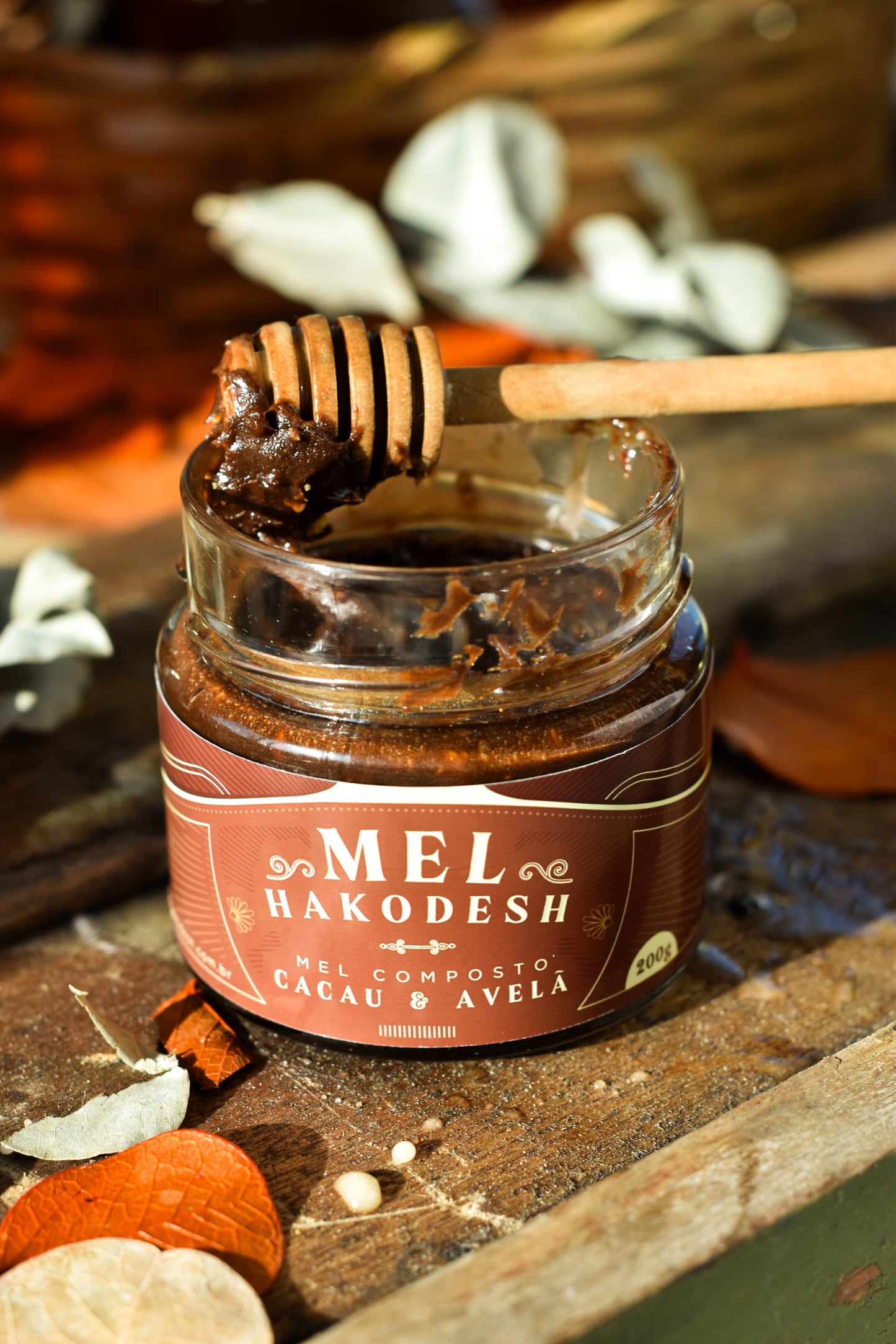 MEL COMPOSTO CACAU E AVELÃ - 200G