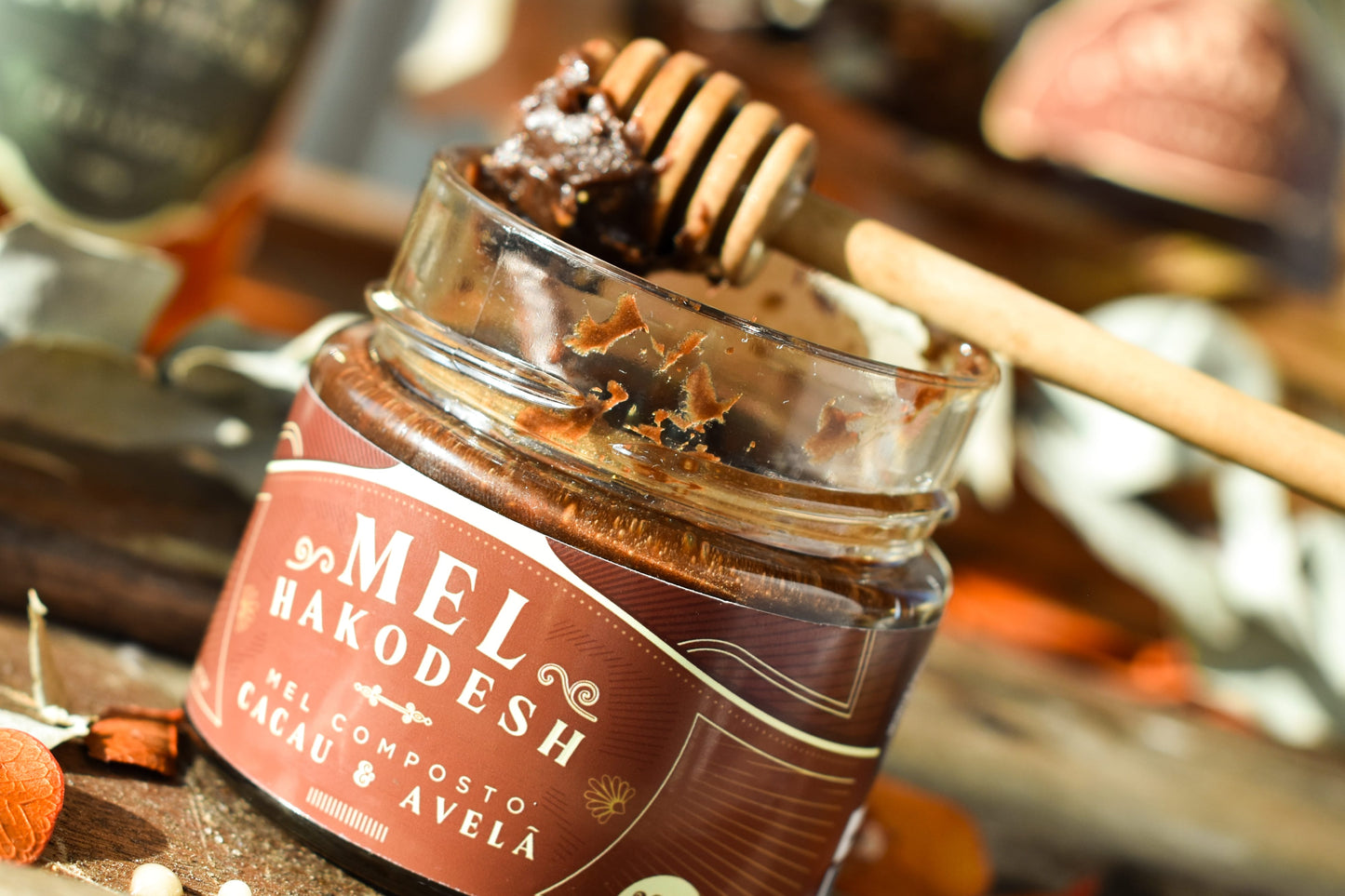 MEL COMPOSTO CACAU E AVELÃ - 200G
