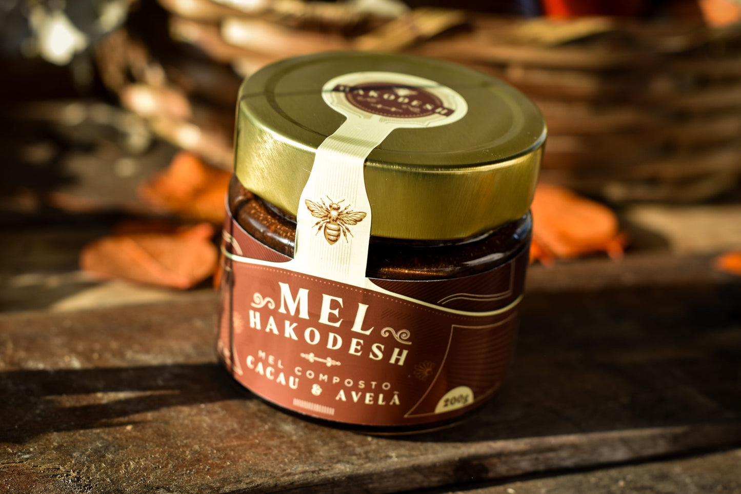 MEL COMPOSTO CACAU E AVELÃ - 200G