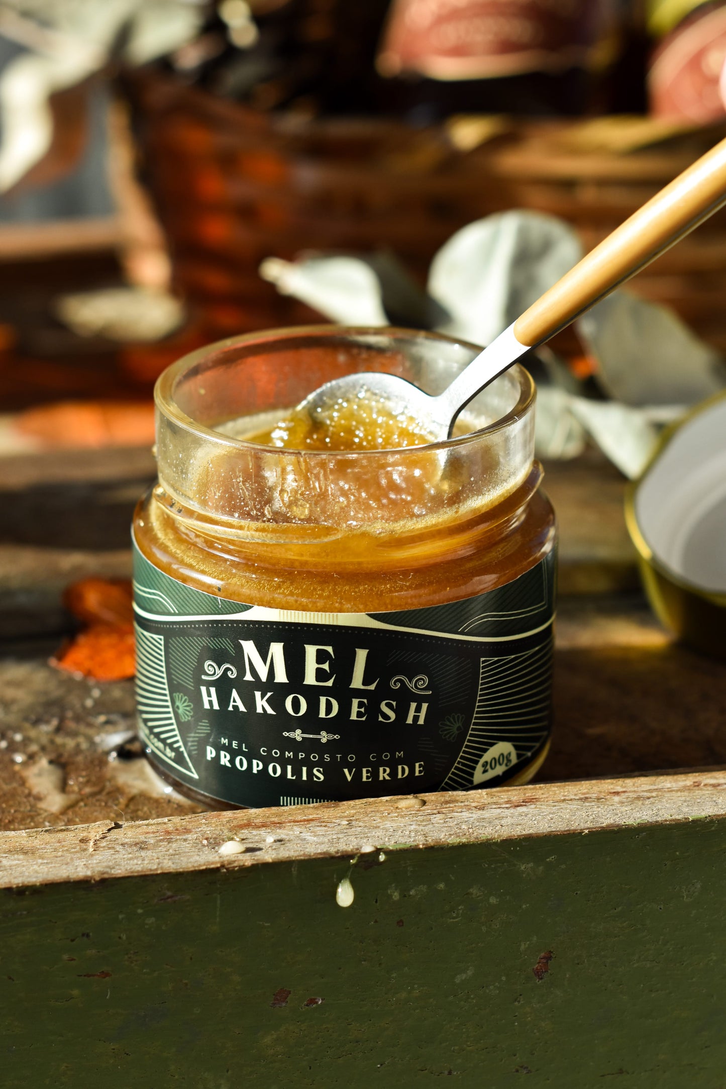 MEL COMPOSTO PRÓPOLIS VERDE - 200G