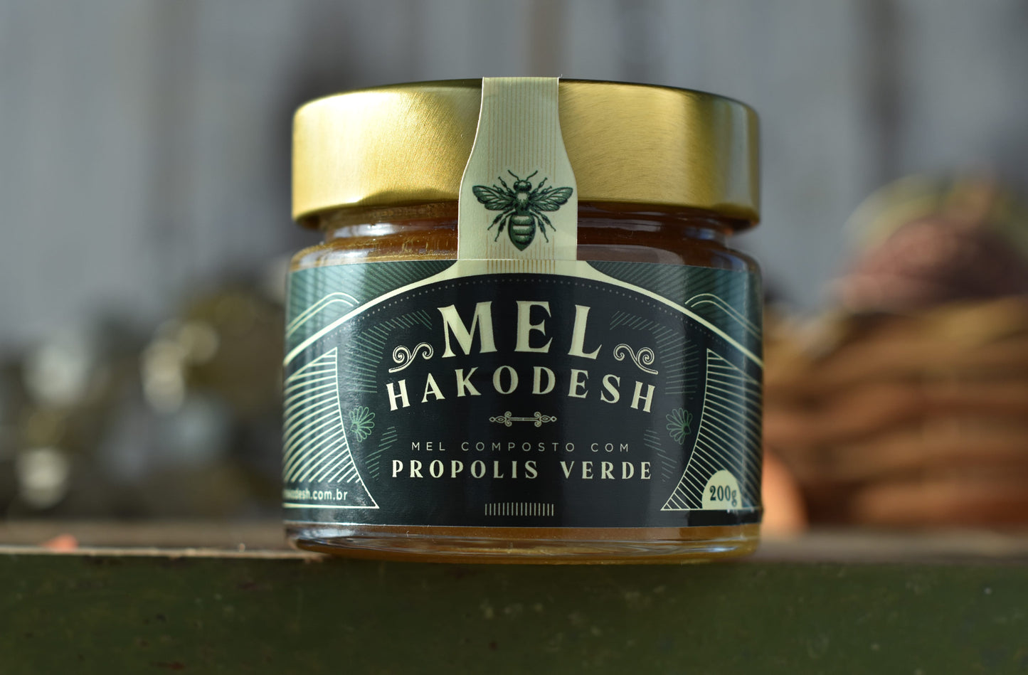 MEL COMPOSTO PRÓPOLIS VERDE - 200G