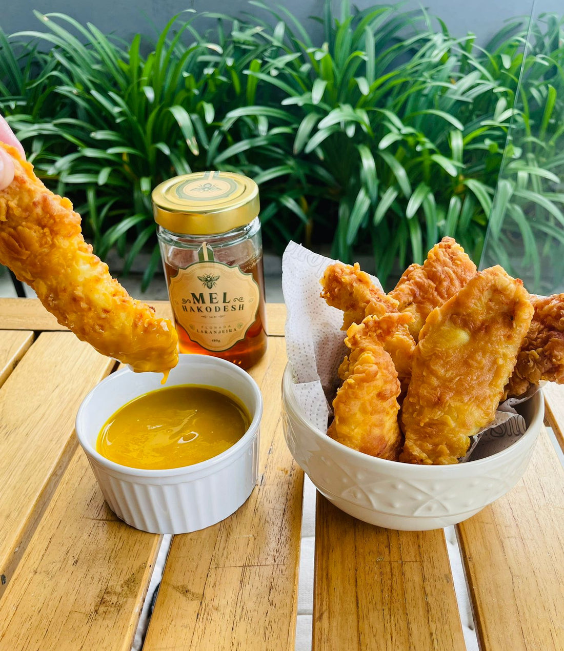Frango a Kentucky com Molho Honey Mustard - Chef Luiz Borba