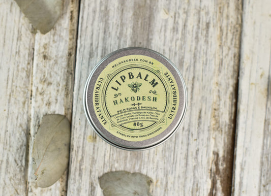 LIP BALM ULTRAHIDRATANTE ROSAS E BAUNILHA