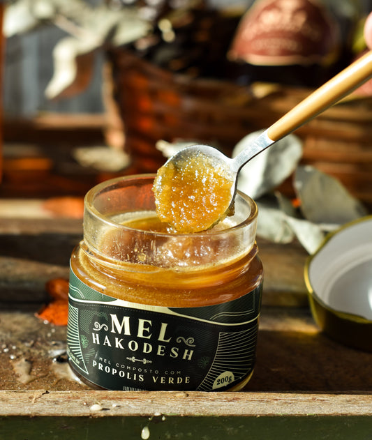 MEL COMPOSTO PRÓPOLIS VERDE - 200G